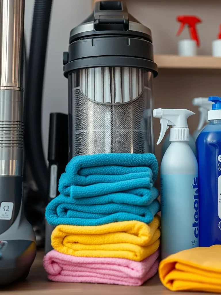 Close up of professional cleaning equipment, industrial vacu